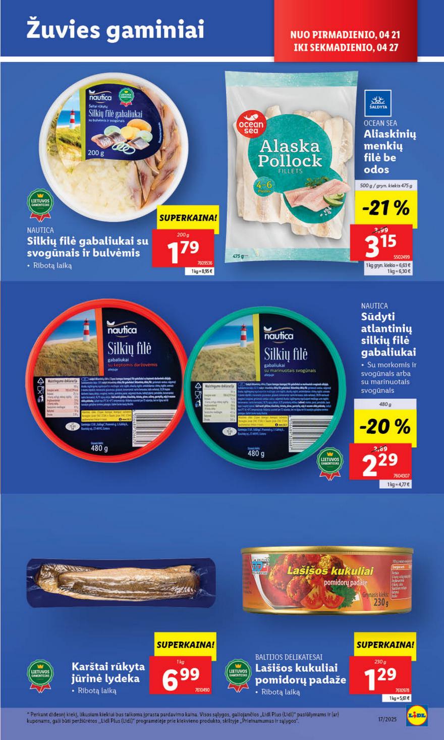 Lidl leidinys naujas akcijos nuo 
  2025-04-21 iki 
  2025-04-27 | Leidinukas.lt puslapis 29