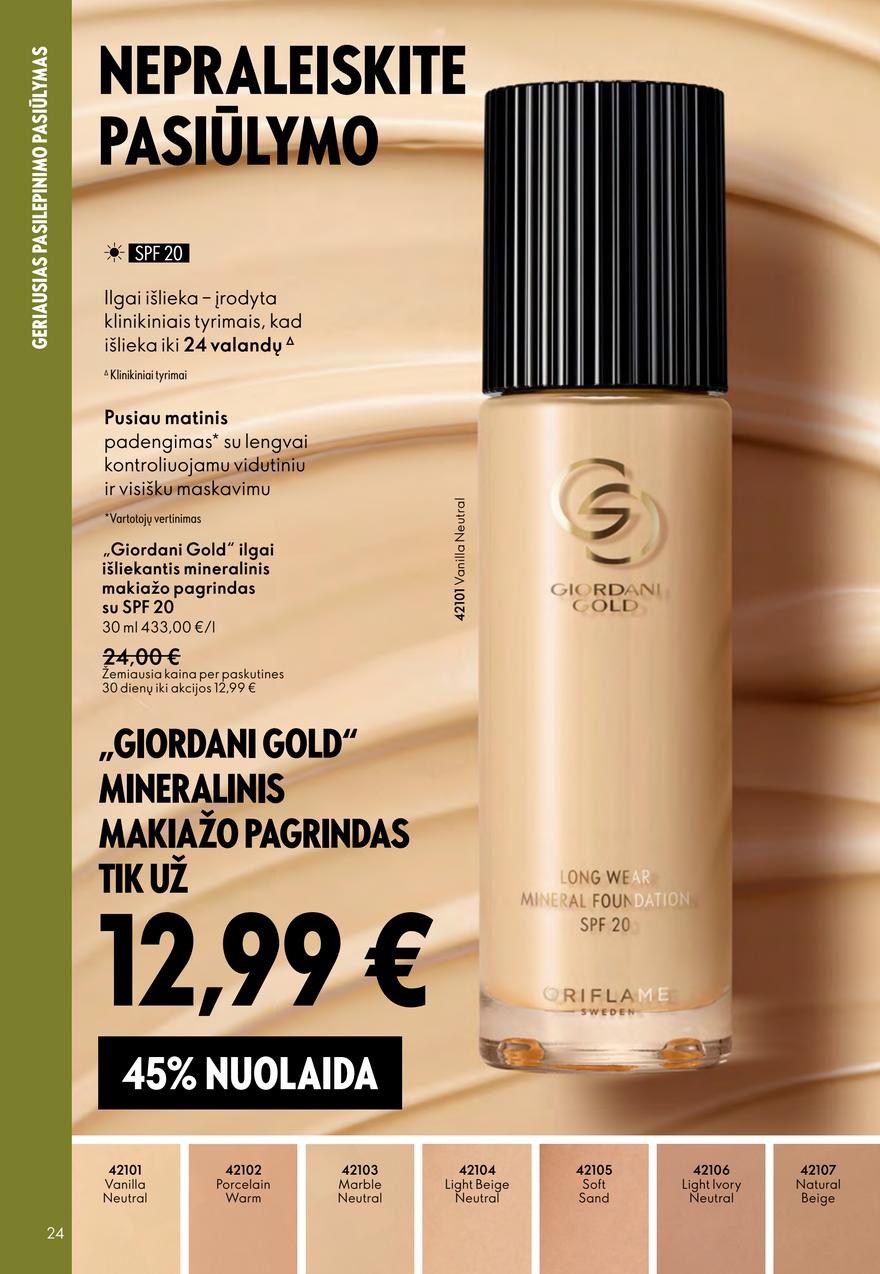 Oriflame katalogas akcijos nuo 
  2026-04-01 iki 
  2026-04-21 | Leidinukas.lt puslapis 24