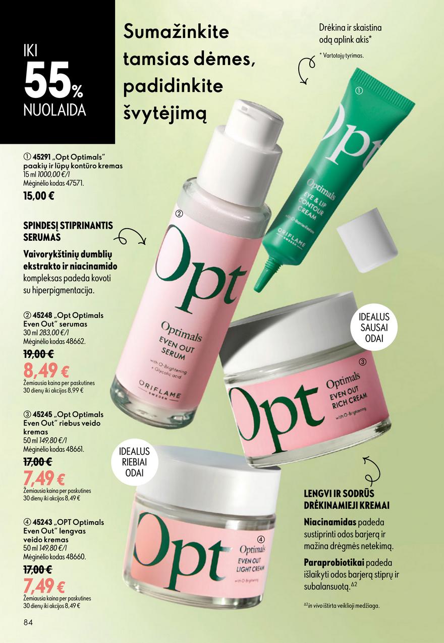 Oriflame katalogas akcijos nuo 
  2026-07-15 iki 
  2026-08-04 | Leidinukas.lt puslapis 84