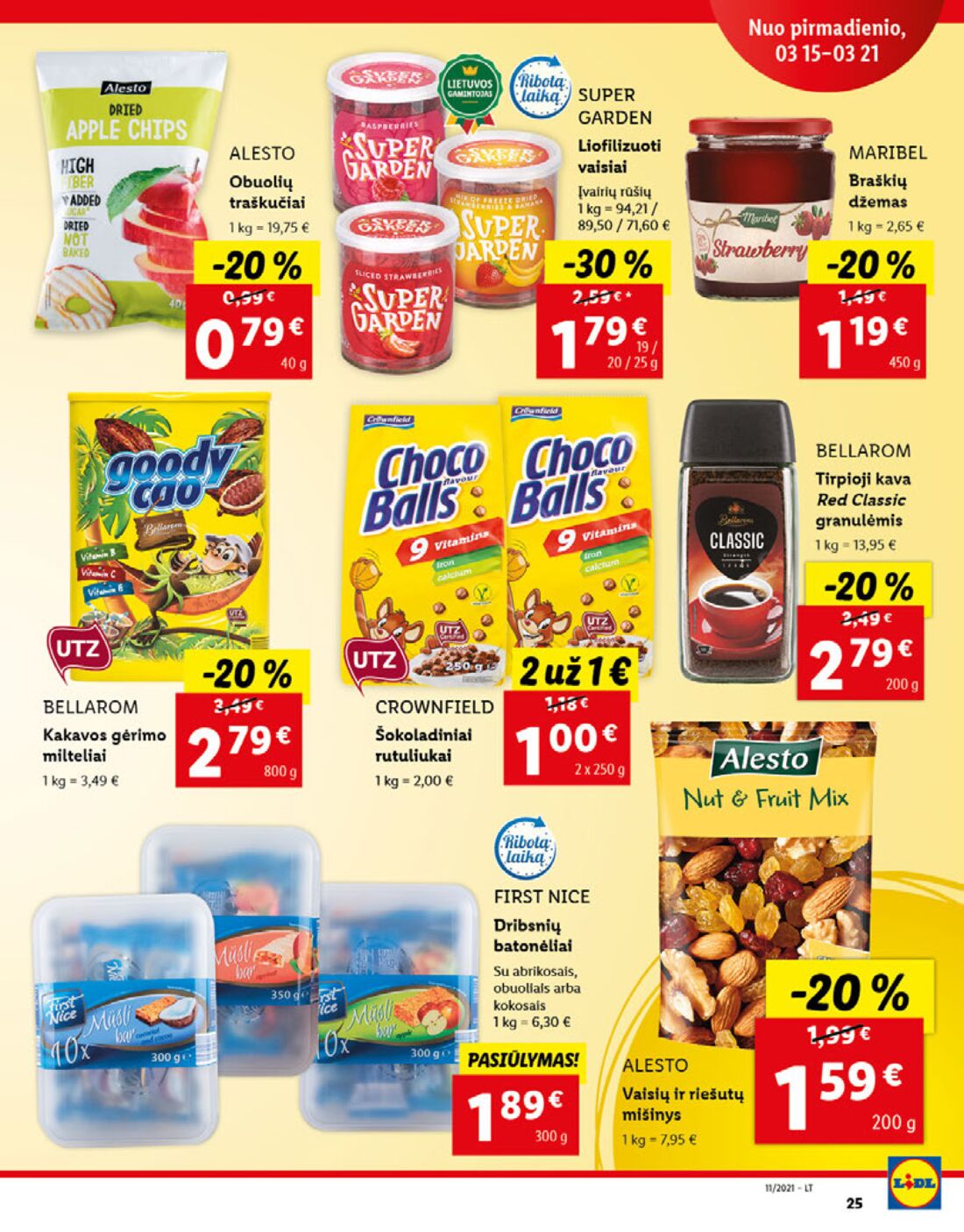 Lidl savaitinis leidinys akcijos nuo 
  0021-03-15 iki 
  2021-03-21 | Leidinukas.lt puslapis 25