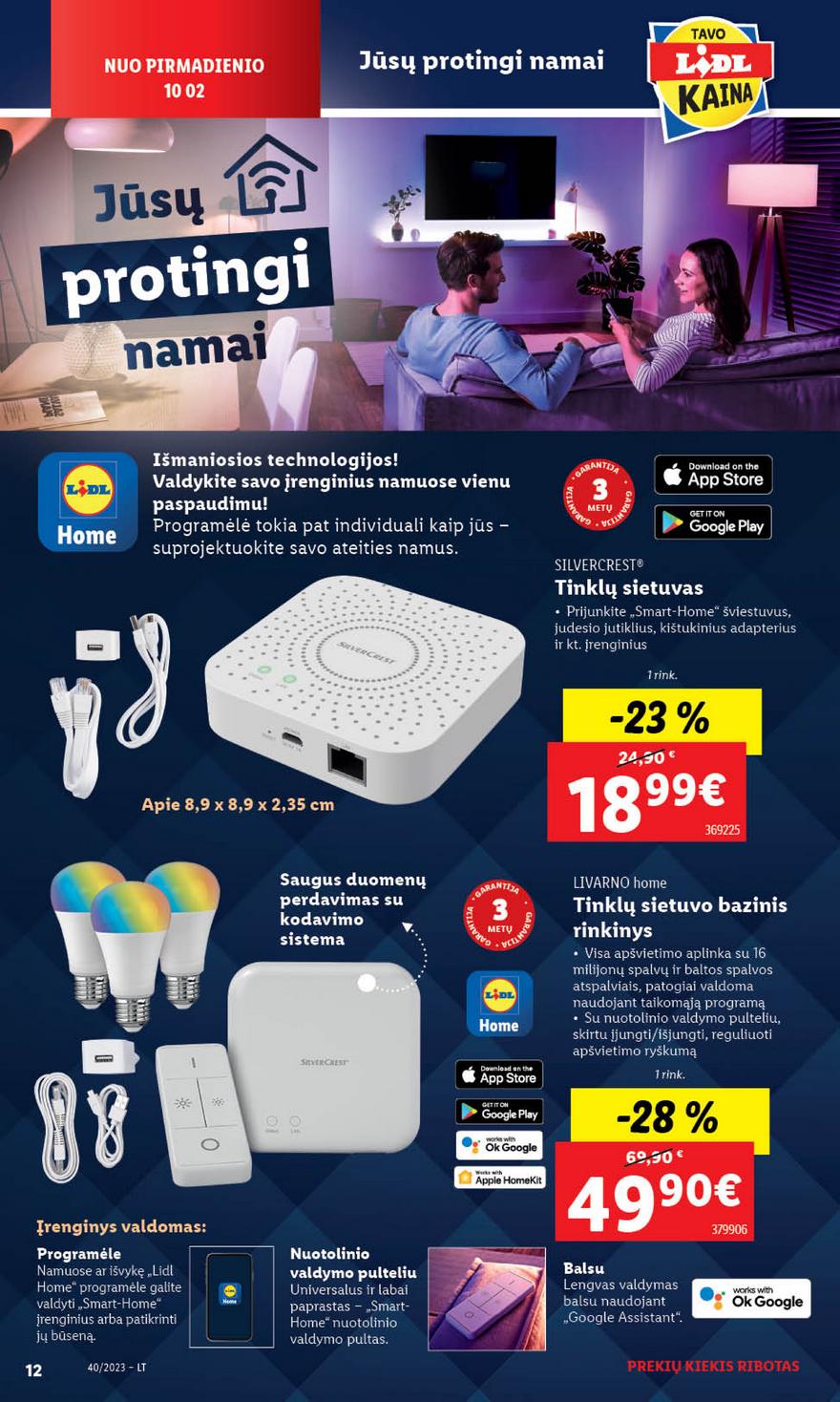 Ldil ne maisto leidinys akcijos nuo 
  2023-10-02 iki 
  2023-10-08 | Leidinukas.lt puslapis 12