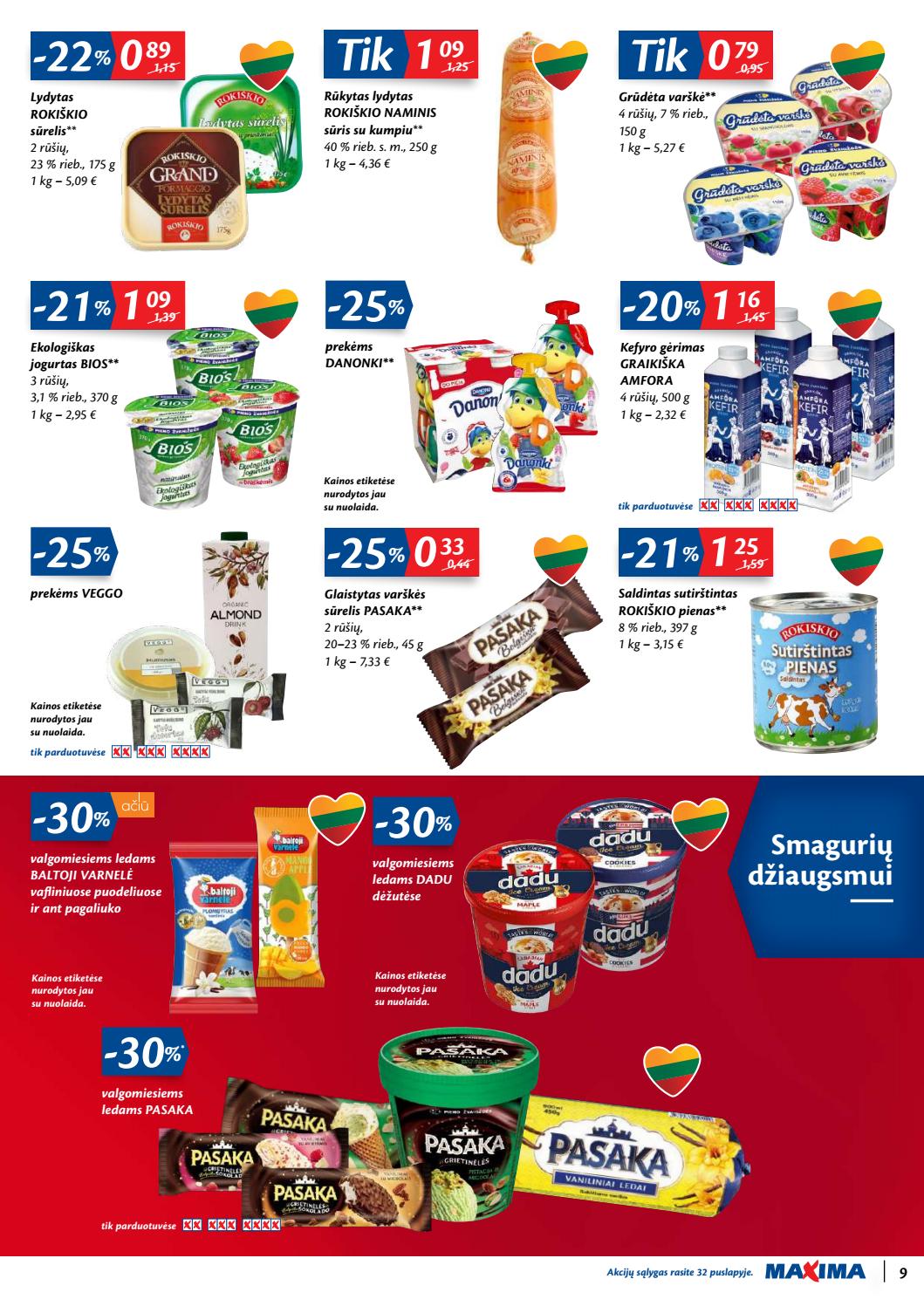Maxima kaininis leidinys akcijos nuo 
  2020-04-28 iki 
  2020-05-04 | Leidinukas.lt puslapis 9