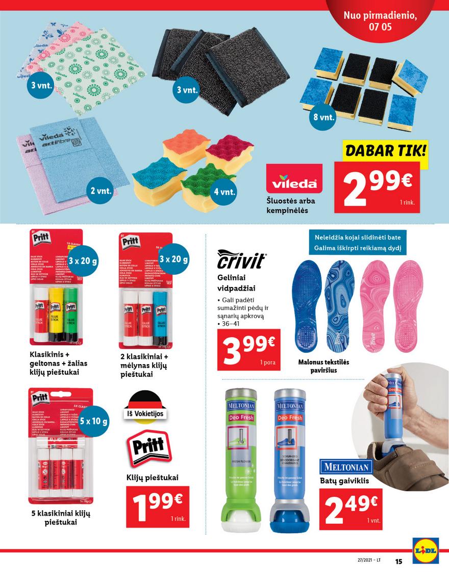 Ldil ne maisto leidinys akcijos nuo 
  2021-07-05 iki 
  2021-07-11 | Leidinukas.lt puslapis 15