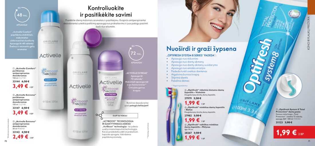 Oriflame katalogas akcijos nuo 
  2020-10-01 iki 
  2020-10-31 | Leidinukas.lt puslapis 36