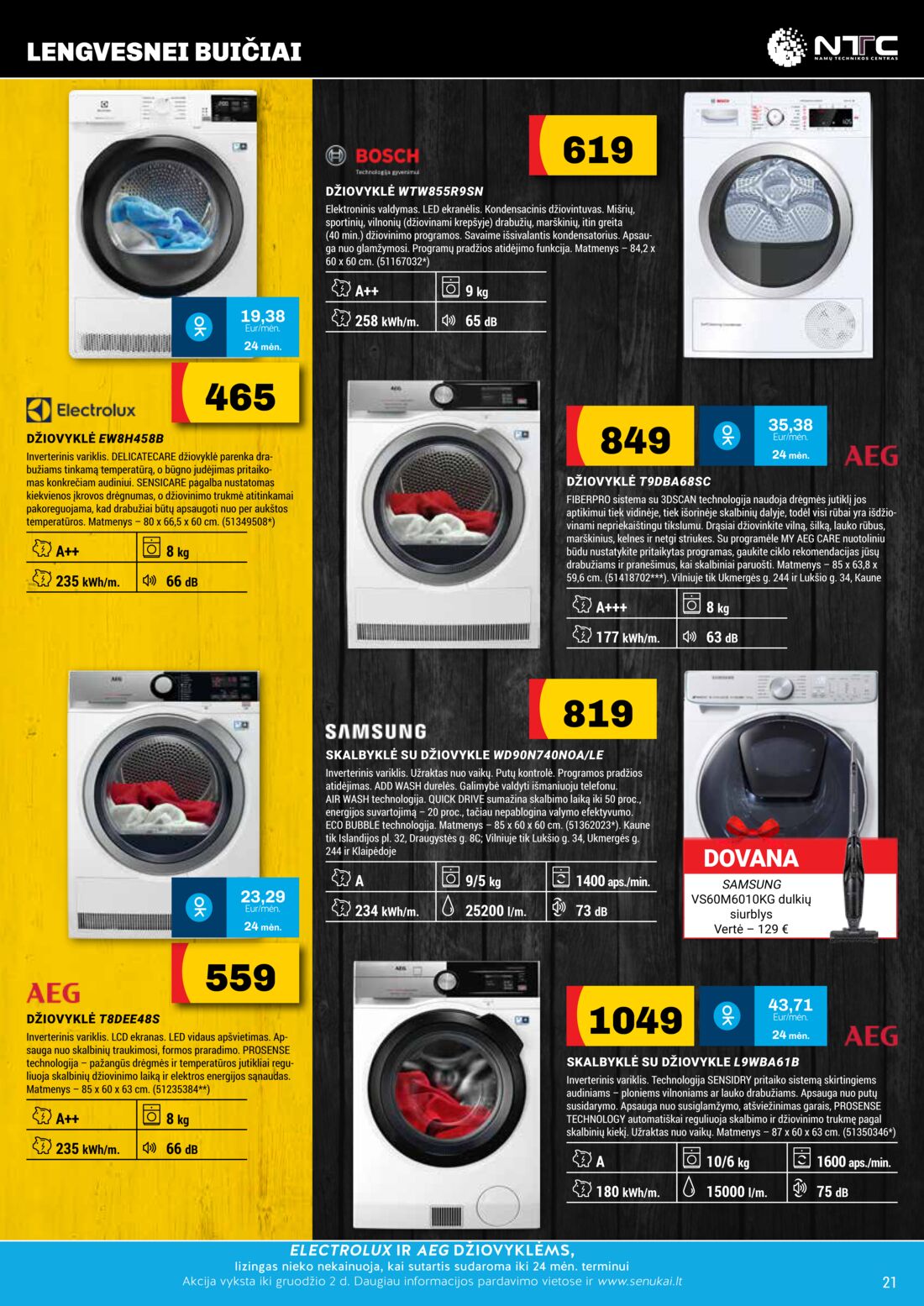 Senukai reklaminis leidinys akcijos nuo 
  2019-11-07 iki 
  2019-12-02 | Leidinukas.lt puslapis 21