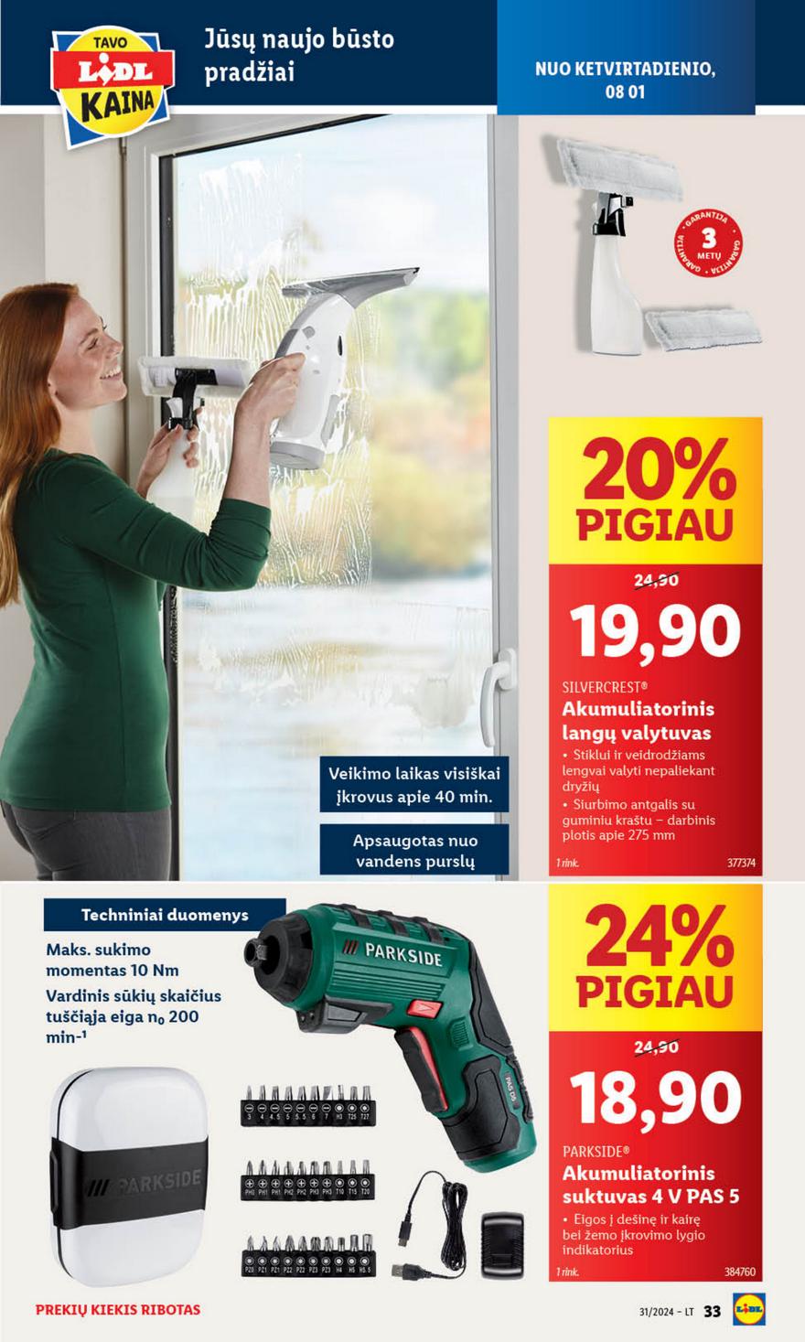 Lidl leidinys akcijos nuo 
  2024-07-29 iki 
  2024-08-04 | Leidinukas.lt puslapis 33
