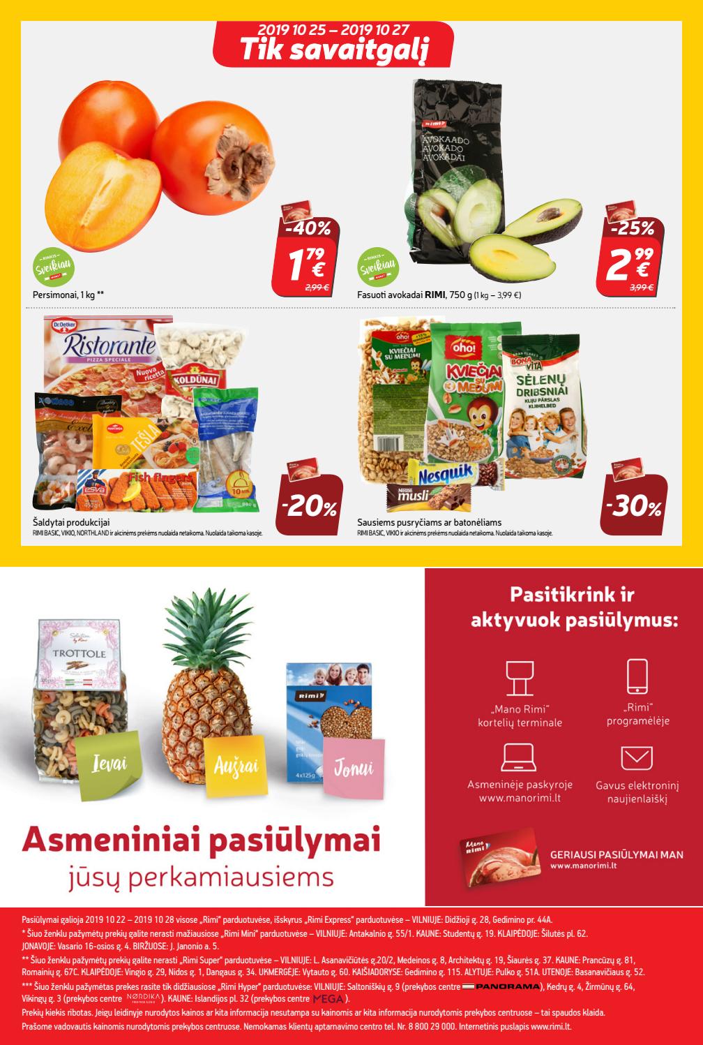 Rimi savaitinis leidinys akcijos nuo 
  2019-10-22 iki 
  2019-10-28 | Leidinukas.lt puslapis 24