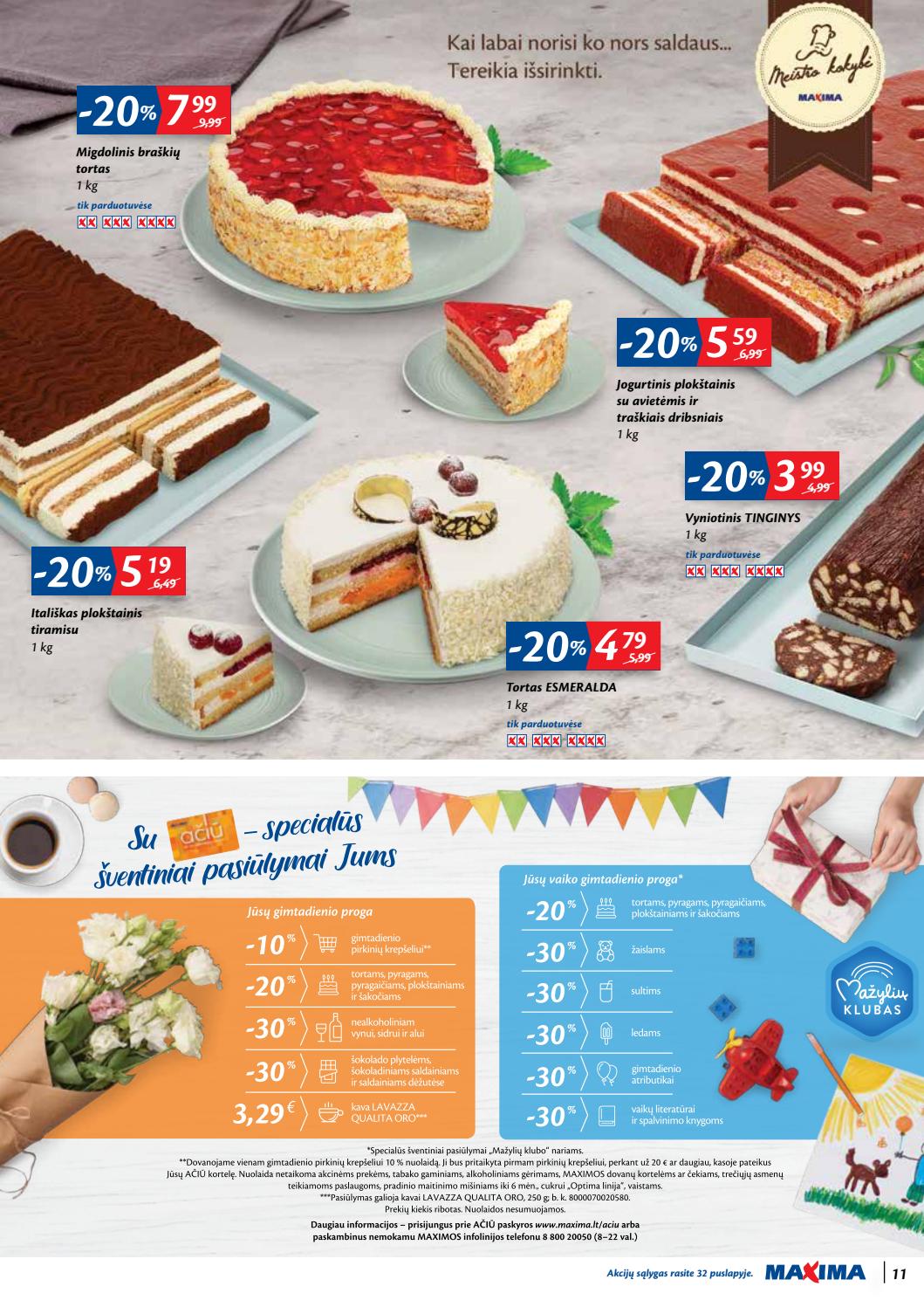 Maxima kaininis leidinys akcijos nuo 
  2020-09-08 iki 
  2020-09-14 | Leidinukas.lt puslapis 11