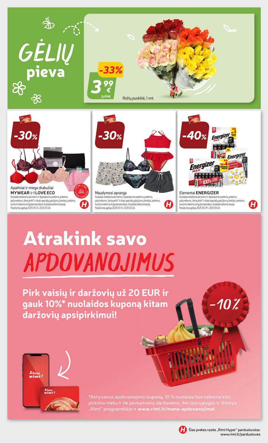 Rimi leidinys 21 akcijos nuo 
  2025-05-20 iki 
  2025-05-26 | Leidinukas.lt puslapis 33