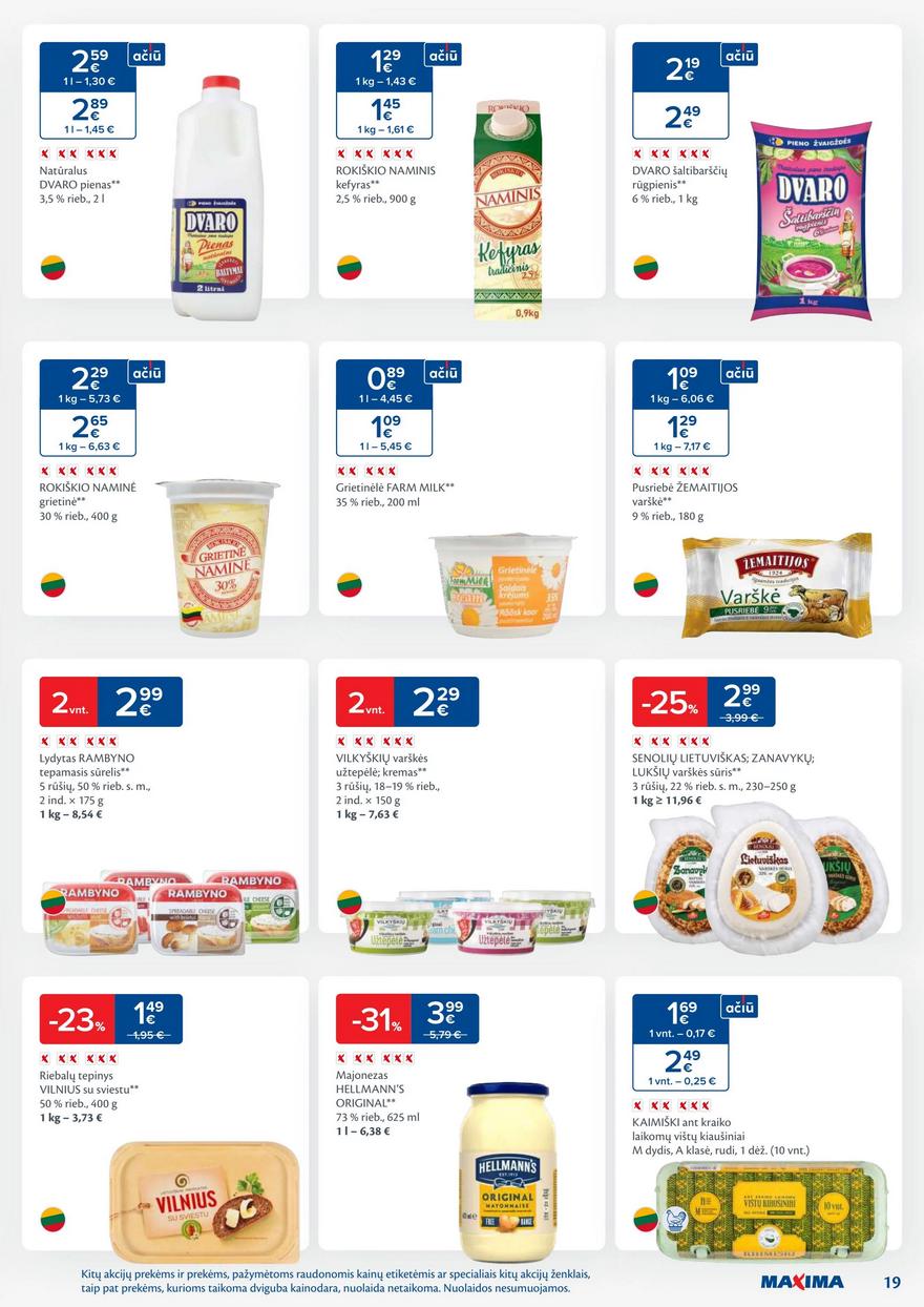 Maxima leidinys akcijos nuo 
  2024-08-06 iki 
  2024-08-12 | Leidinukas.lt puslapis 19