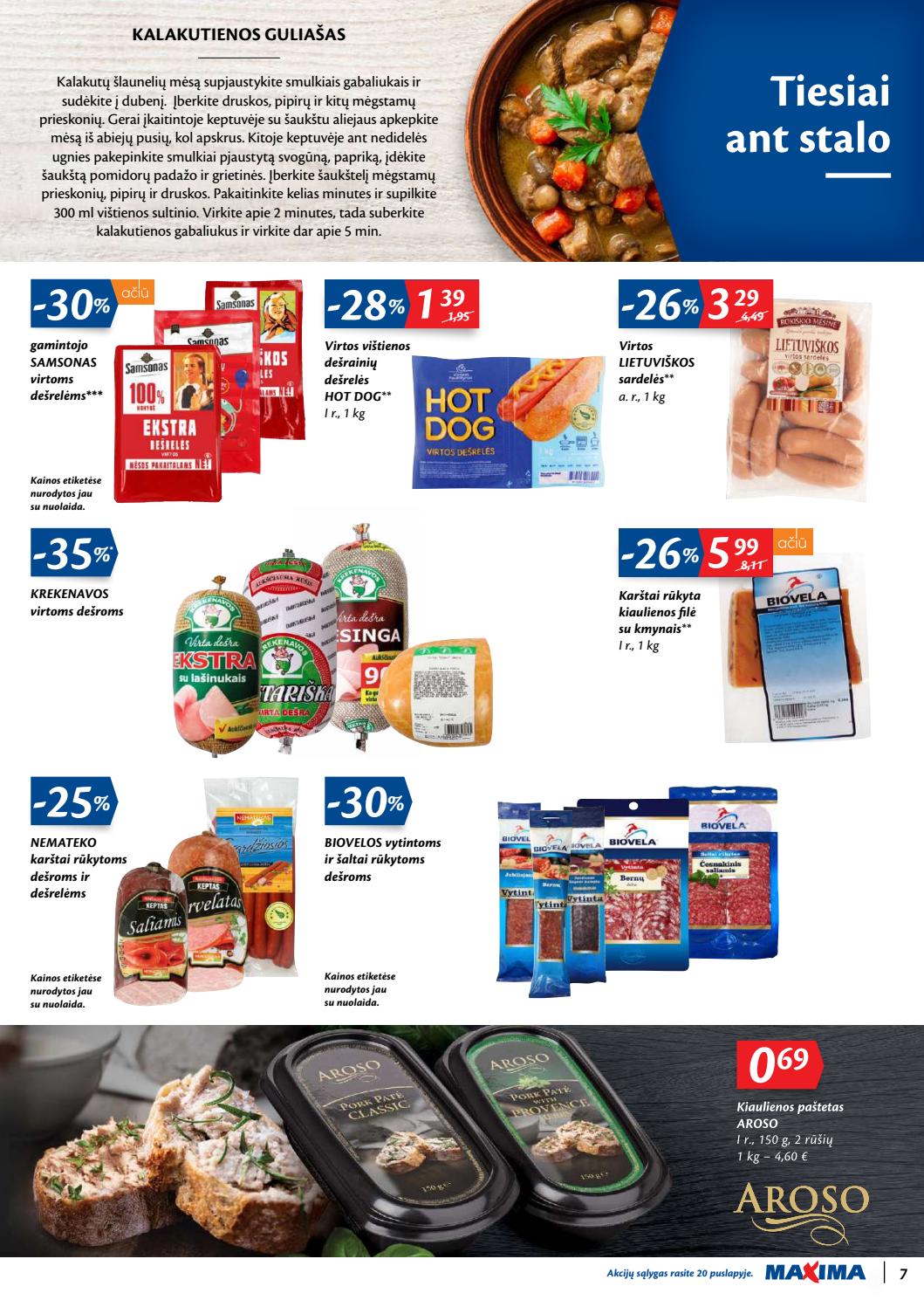 Maxima kaininis leidinys akcijos nuo 
  2019-11-19 iki 
  2019-11-25 | Leidinukas.lt puslapis 7