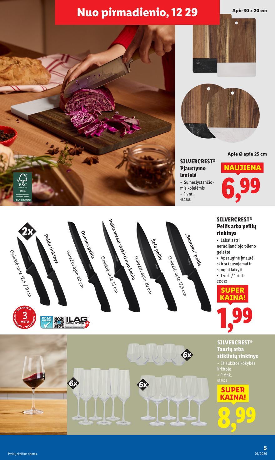 Lidl leidinys akcijos nuo 
  2025-12-29 iki 
  2026-01-04 | Leidinukas.lt puslapis 5