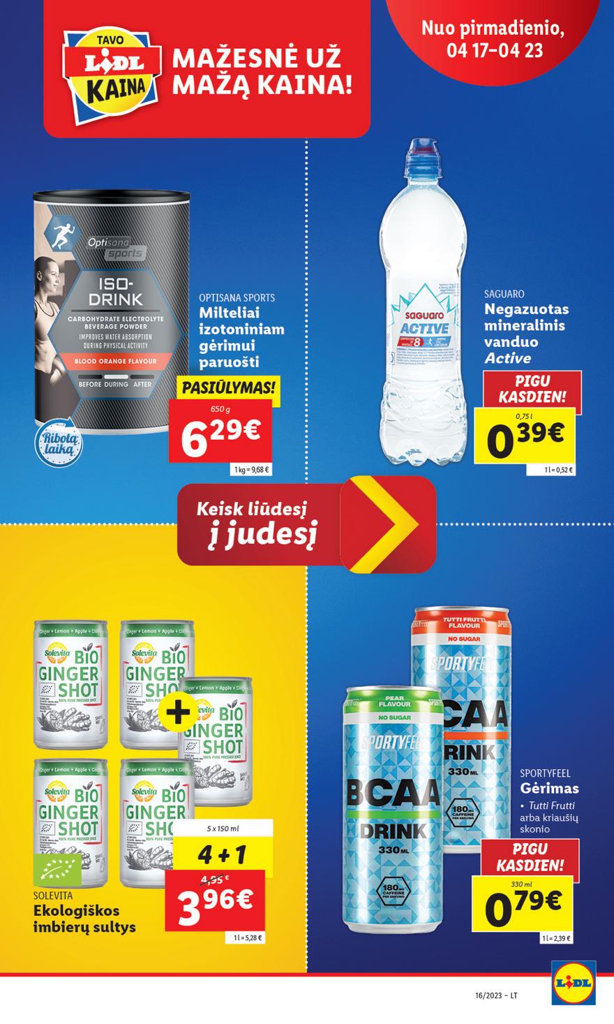 Lidl pasiūlymai akcijos nuo 
  2023-04-17 iki 
  2023-04-23 | Leidinukas.lt puslapis 28