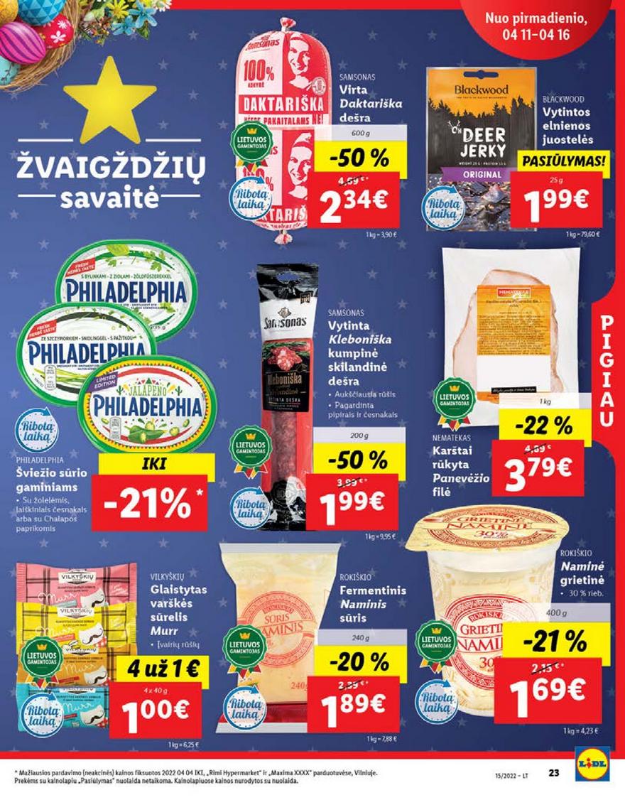 Ldil ne maisto prekių pasiūlymai akcijos nuo 
  2022-04-11 iki 
  2022-04-16 | Leidinukas.lt puslapis 23