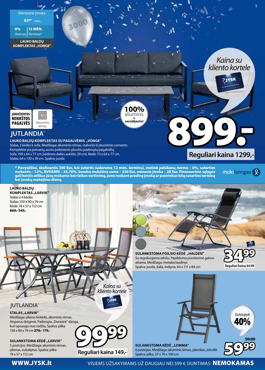 Jysk leidinys akcijos nuo 
  2021-05-11 iki 
  2021-05-24 | Leidinukas.lt puslapis 6