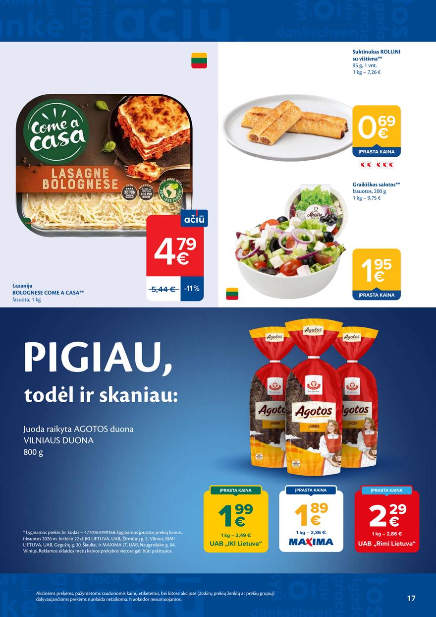 Maxima leidinys akcijos nuo 
  2026-06-30 iki 
  2026-07-06 | Leidinukas.lt puslapis 17