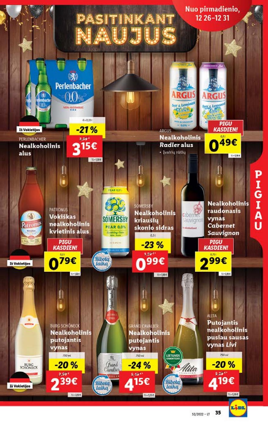 Lidl maisto prekių pasiūlymai akcijos nuo 
  2022-12-26 iki 
  2023-01-01 | Leidinukas.lt puslapis 35