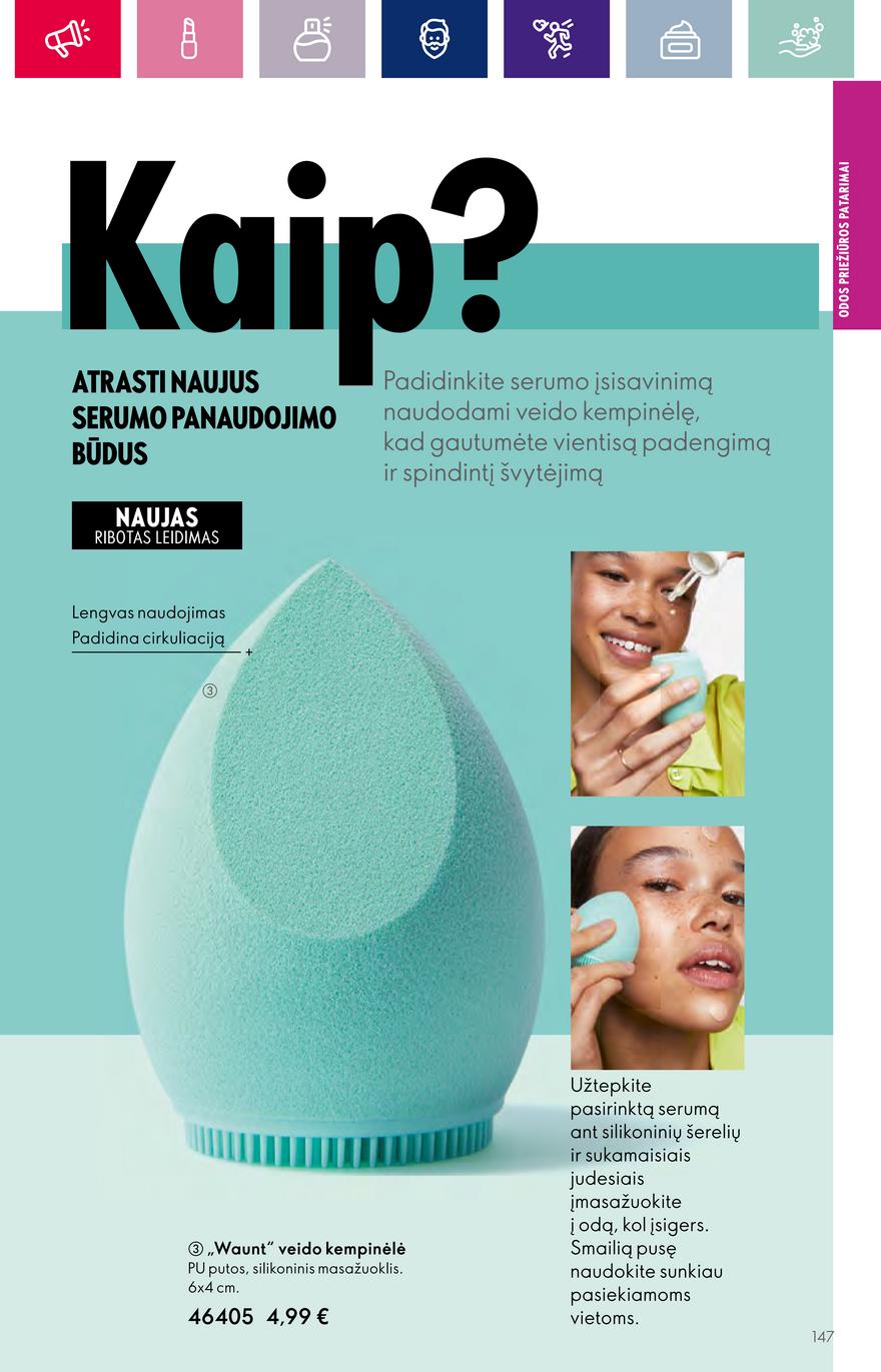 Oriflame katalogas akcijos nuo 
  2023-10-04 iki 
  2023-11-01 | Leidinukas.lt puslapis 147