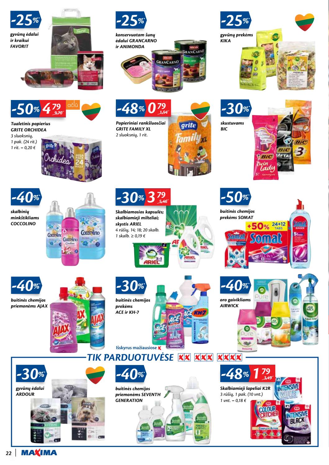 Maxima kaininis leidinys akcijos nuo 
  2020-06-09 iki 
  2020-06-15 | Leidinukas.lt puslapis 22