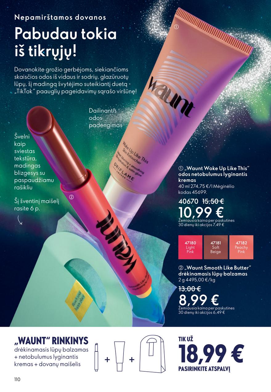 Oriflame katalogas akcijos nuo 
  2025-12-10 iki 
  2025-12-30 | Leidinukas.lt puslapis 110