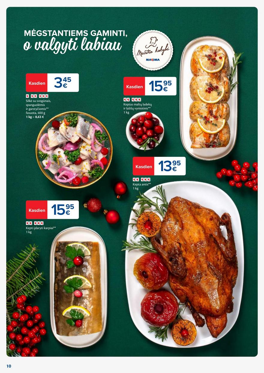 Maxima kaininis leidinys akcijos nuo 
  2023-12-19 iki 
  2023-12-26 | Leidinukas.lt puslapis 10