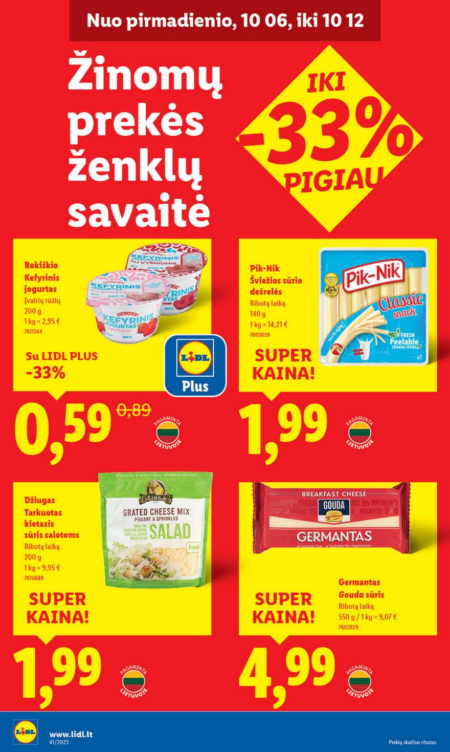 Lidl leidinys naujas akcijos nuo 
  2025-10-06 iki 
  2025-10-12 | Leidinukas.lt puslapis 46
