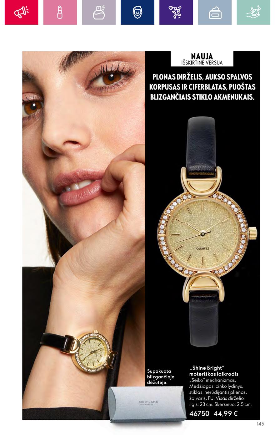 Oriflame katalogas akcijos nuo 
  2023-10-25 iki 
  2023-11-07 | Leidinukas.lt puslapis 145