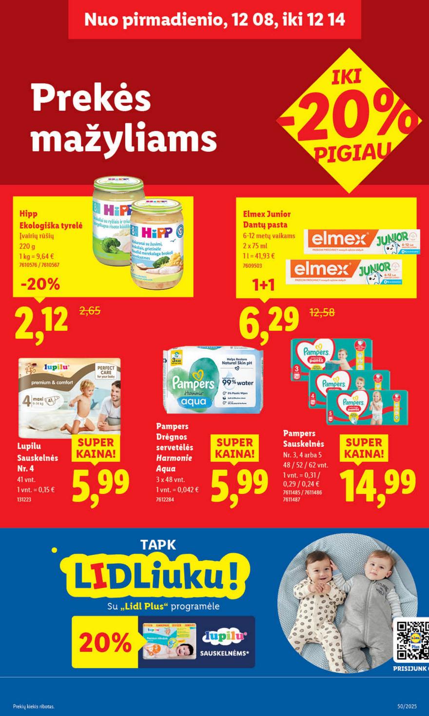 Lidl leidinys akcijos nuo 
  2025-12-08 iki 
  2025-12-14 | Leidinukas.lt puslapis 41