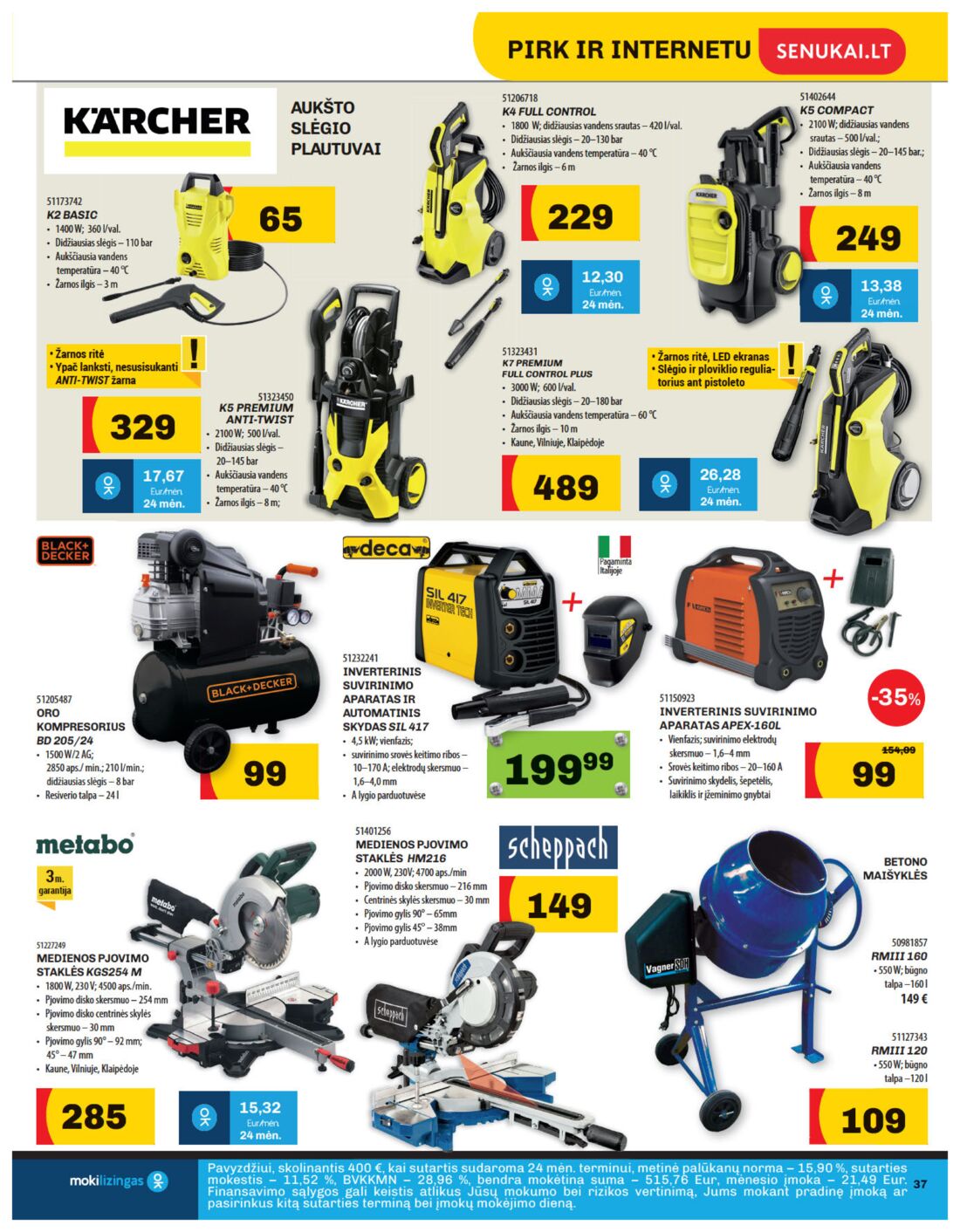 Senukai reklaminis leidinys akcijos nuo 
  2019-08-08 iki 
  2019-08-26 | Leidinukas.lt puslapis 37