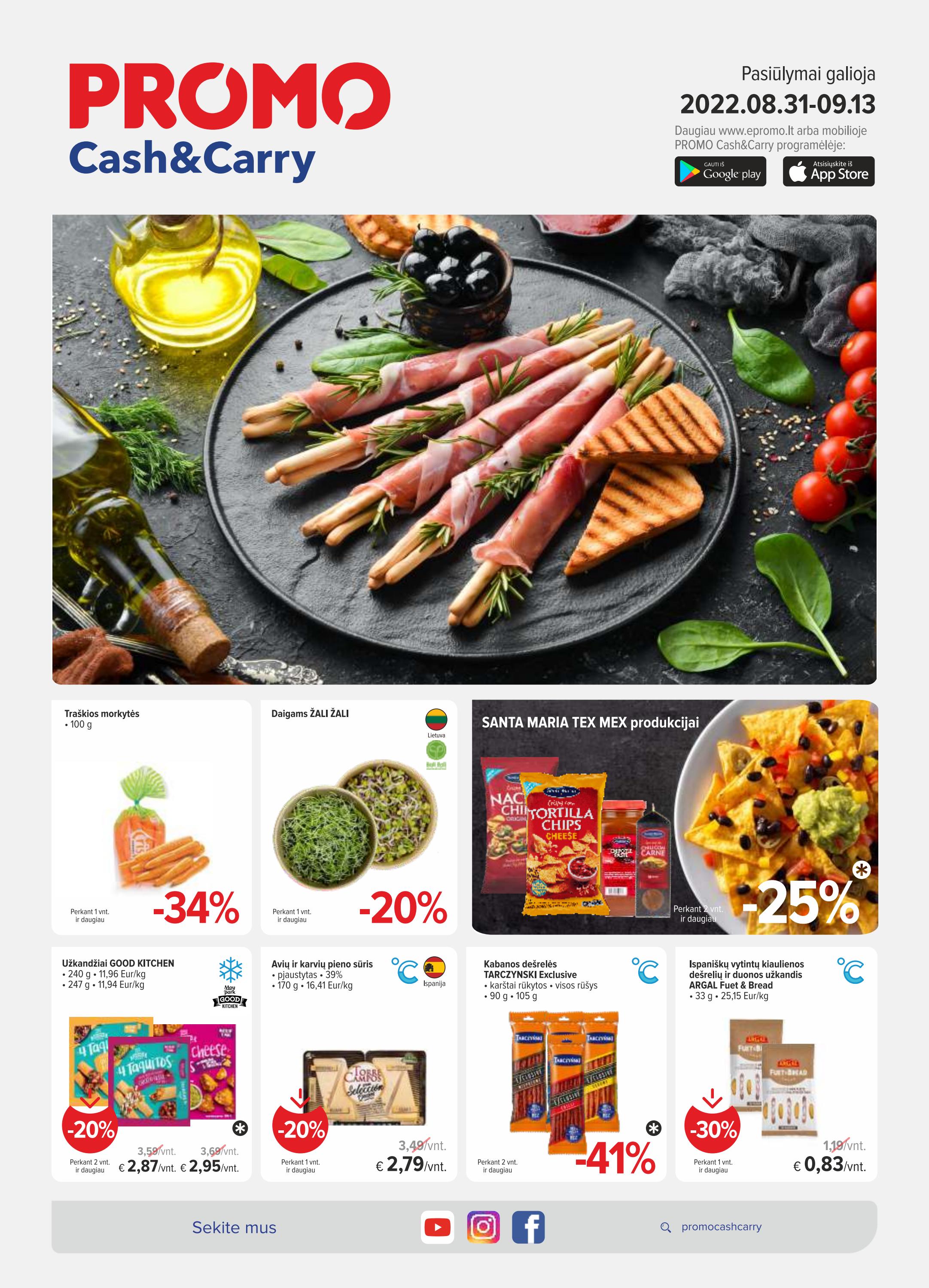 Promo pasiūlymų leidinys akcijos nuo 
  2022-08-31 iki 
  2022-09-13 | Leidinukas.lt puslapis 1