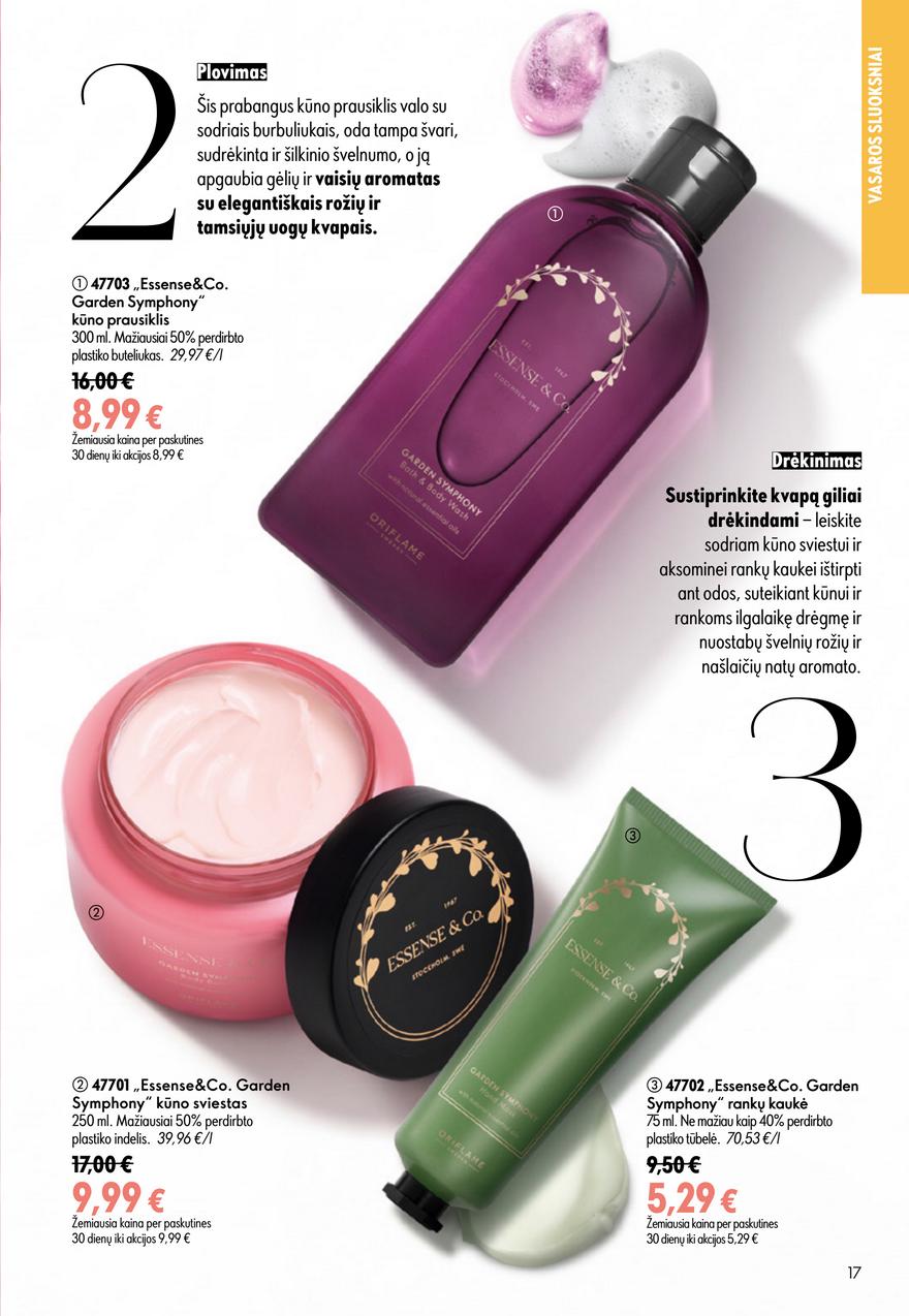 Oriflame katalogas akcijos nuo 
  2026-06-24 iki 
  2026-07-14 | Leidinukas.lt puslapis 17
