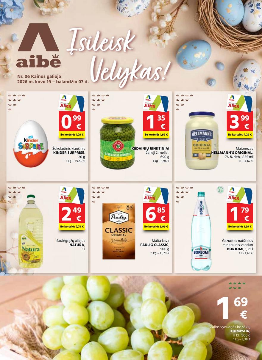 Aibė leidinys akcijos nuo 
  2026-03-19 iki 
  2026-04-07 | Leidinukas.lt puslapis 1