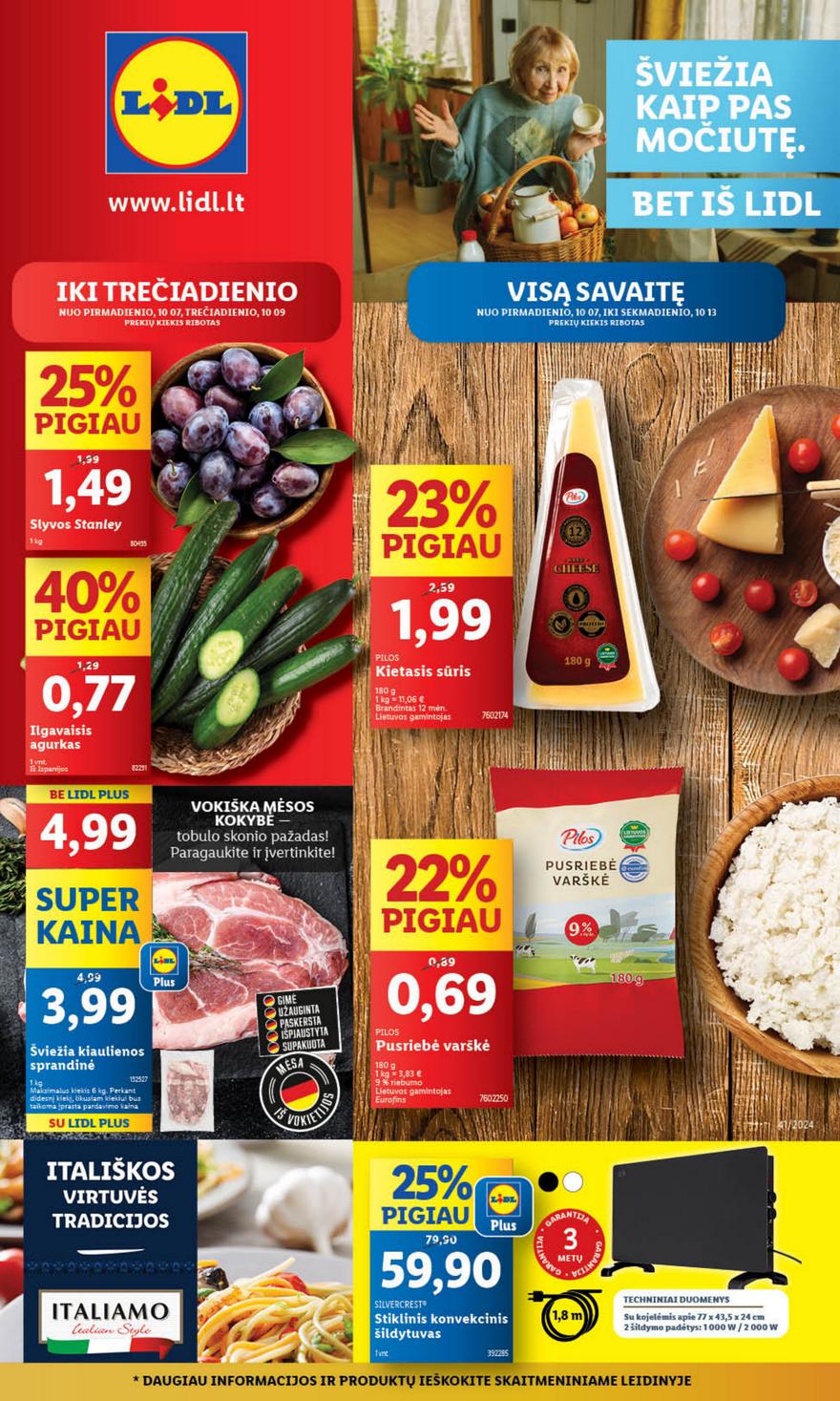Lidl savaitinis leidinys akcijos nuo
2024-10-07 iki
2024-10-13 | Leidinukas.lt puslapis 1