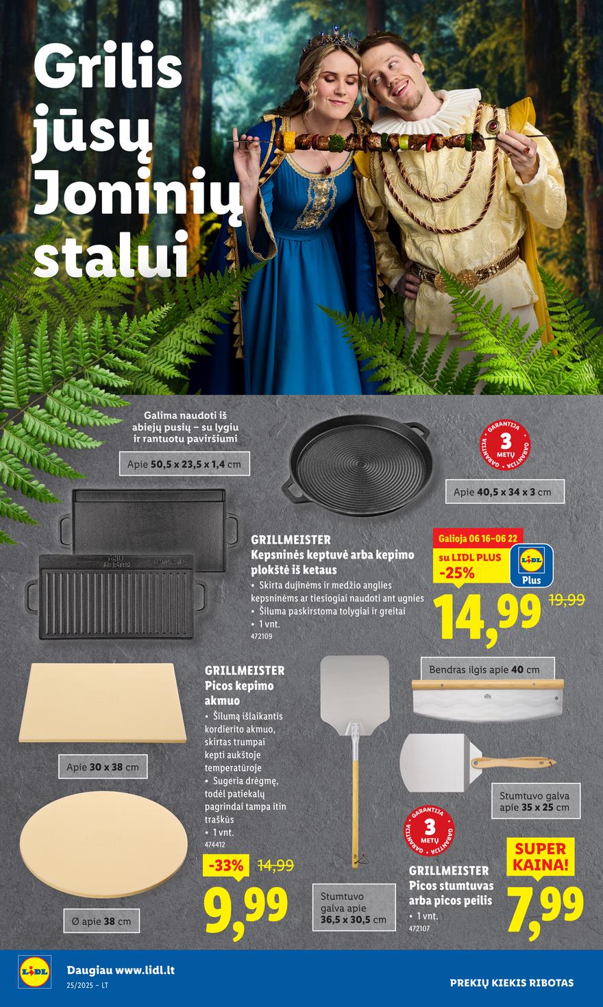 Lidl ne maisto leidinys akcijos nuo 
  2025-06-16 iki 
  2025-06-22 | Leidinukas.lt puslapis 16