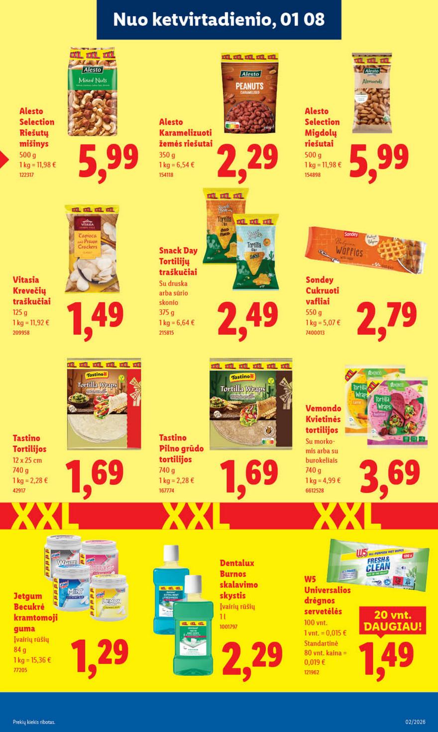 Lidl leidinys akcijos nuo 
  2026-01-05 iki 
  2026-01-11 | Leidinukas.lt puslapis 29