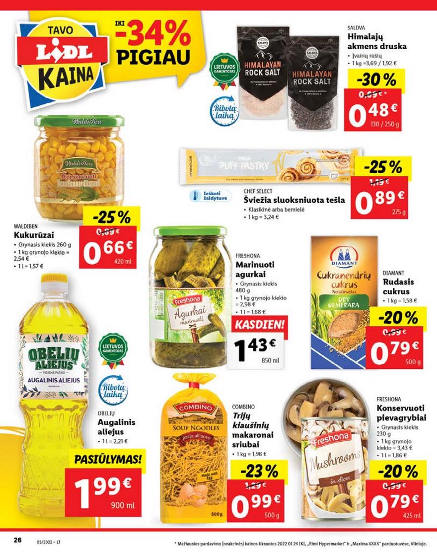 Ldil maisto leidinys akcijos nuo 
  2022-01-31 iki 
  2022-02-06 | Leidinukas.lt puslapis 26
