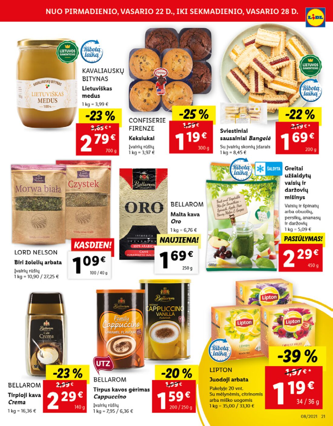 Lidl savaitinis leidinys akcijos nuo 
  2021-02-22 iki 
  2021-02-28 | Leidinukas.lt puslapis 21