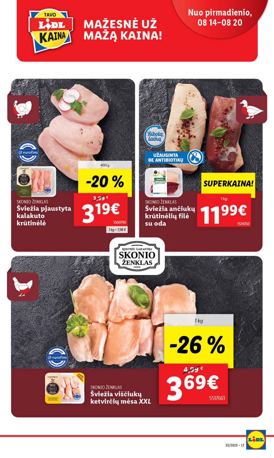 Lidl pasiūlymai akcijos nuo 
  2023-08-14 iki 
  2023-08-20 | Leidinukas.lt puslapis 18