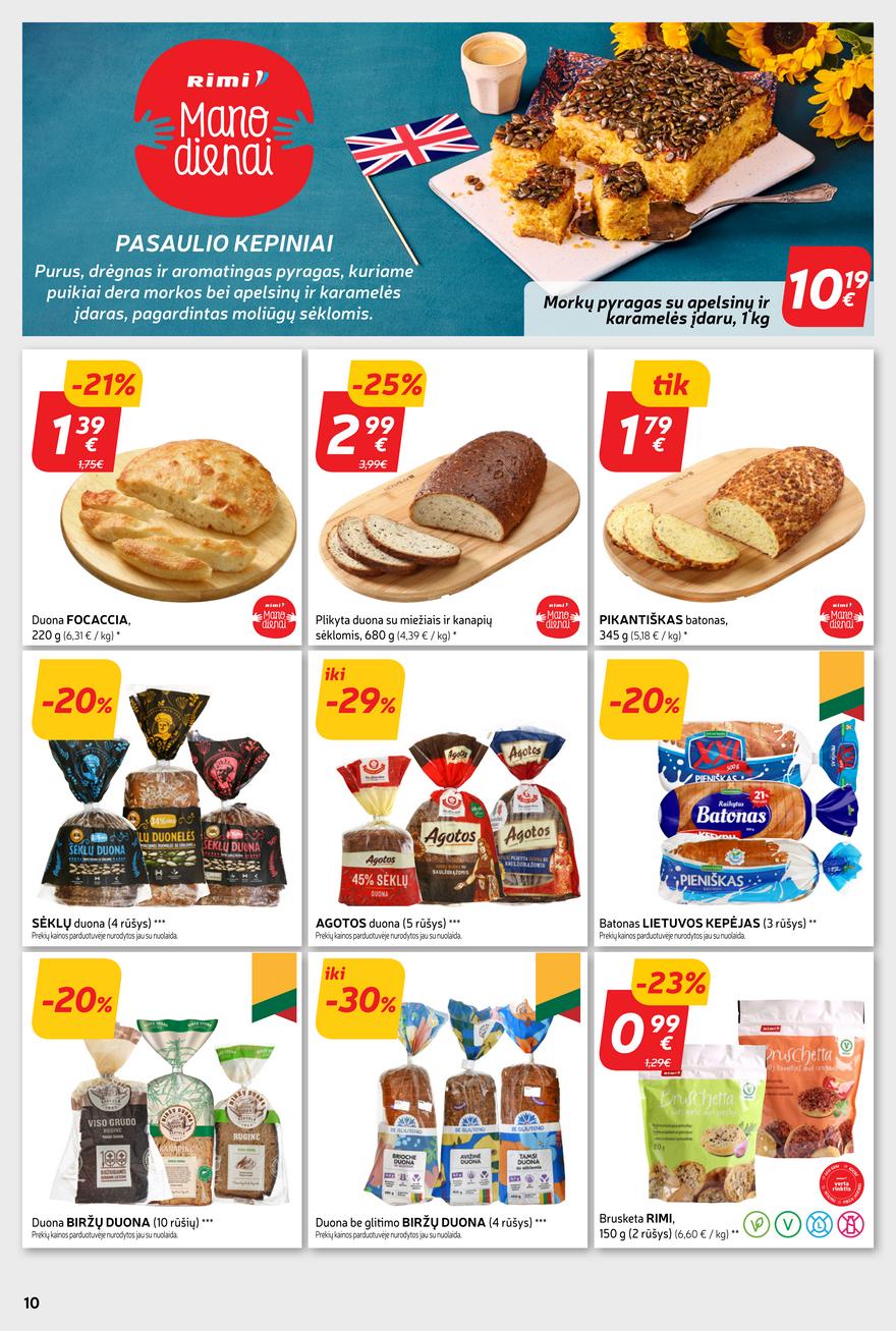 Rimi savaitinis leidinys akcijos nuo 
  2023-09-12 iki 
  2023-09-18 | Leidinukas.lt puslapis 10