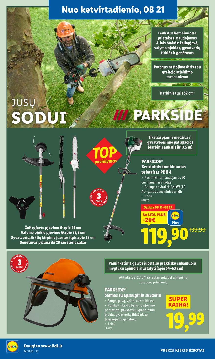 Lidl leidinys akcijos nuo 
  2025-08-18 iki 
  2025-08-24 | Leidinukas.lt puslapis 24