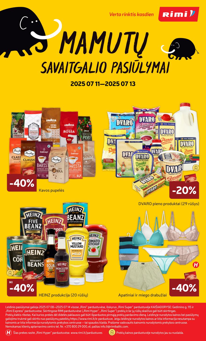 Rimi savaitinis leidinys  akcijos nuo 
  2025-07-08 iki 
  2025-07-14 | Leidinukas.lt puslapis 37