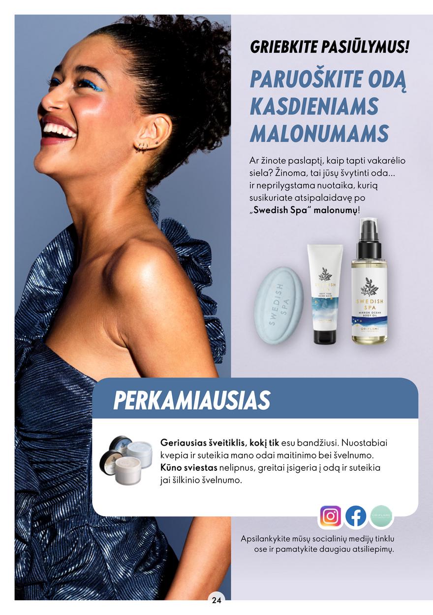 Oriflame katalogas akcijos nuo 
  2022-12-21 iki 
  2023-01-10 | Leidinukas.lt puslapis 24