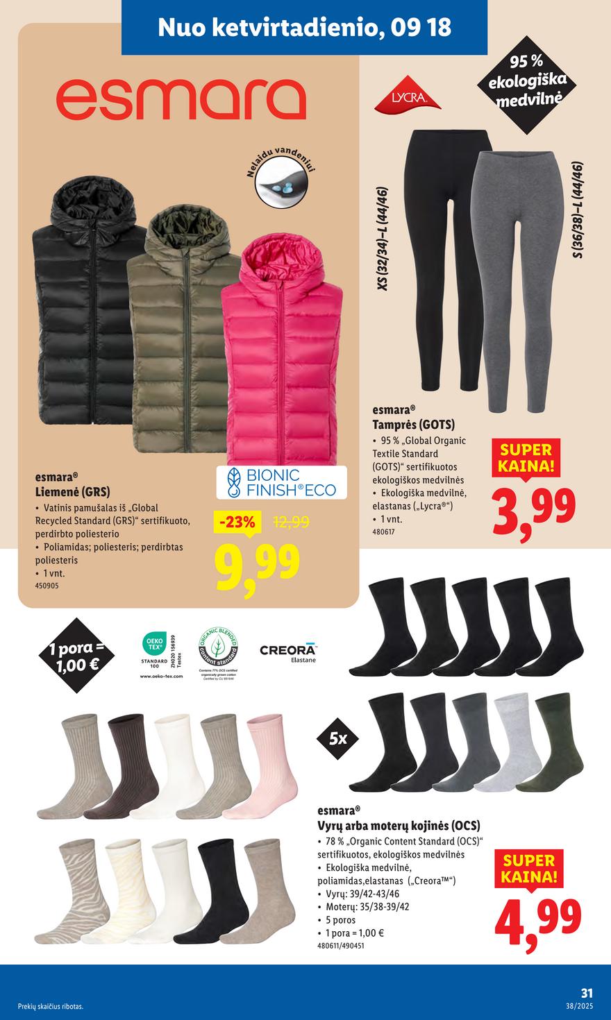 Lidl leidinys akcijos nuo 
  2025-09-15 iki 
  2025-09-21 | Leidinukas.lt puslapis 31