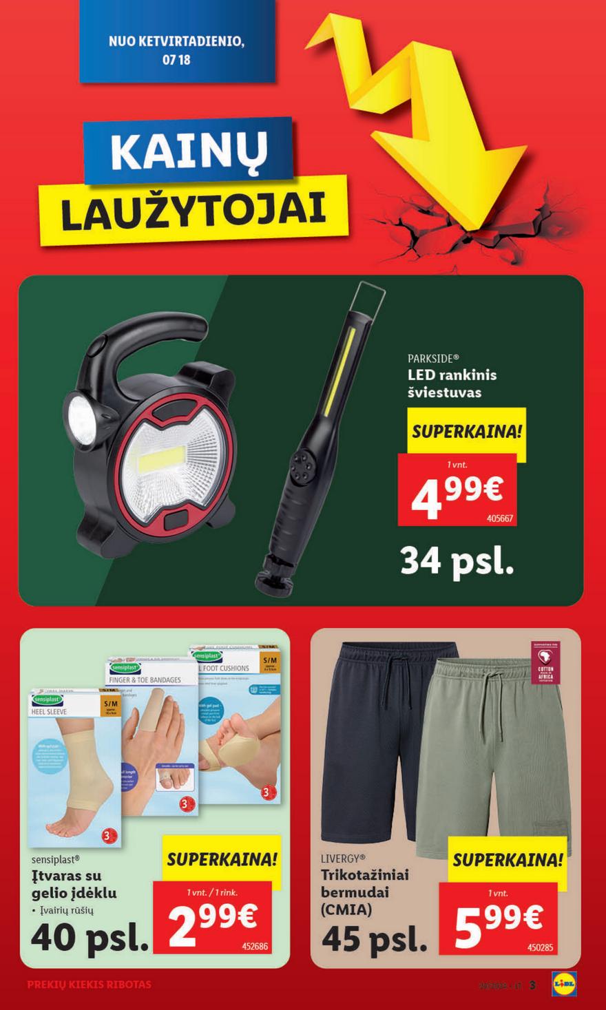 Lidl ne maisto leidinys akcijos nuo 
  2024-07-15 iki 
  2024-07-21 | Leidinukas.lt puslapis 3