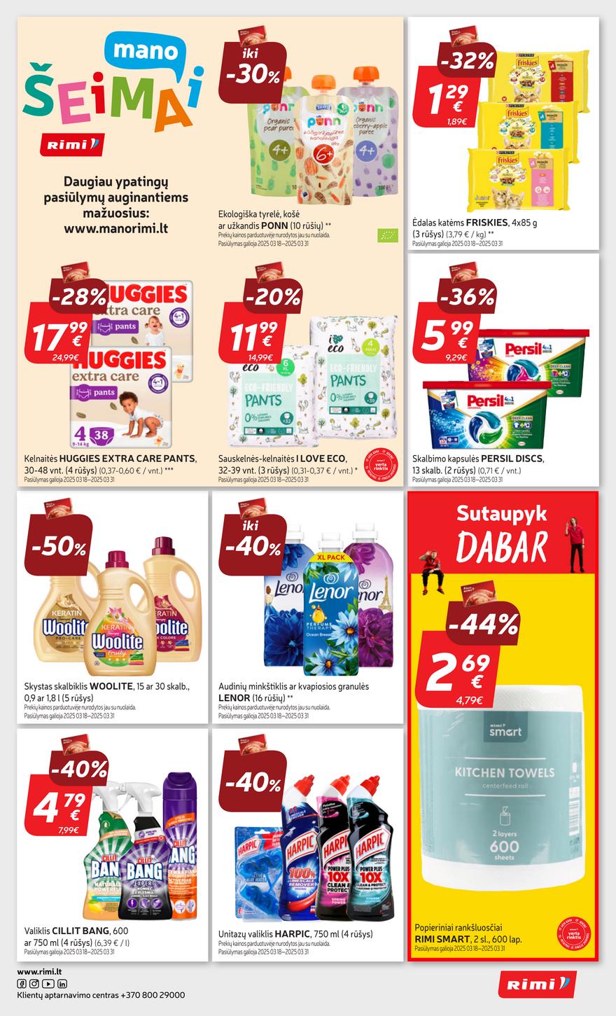 Rimi savaitinis leidinys 13 akcijos nuo 
  2025-03-25 iki 
  2025-03-31 | Leidinukas.lt puslapis 27
