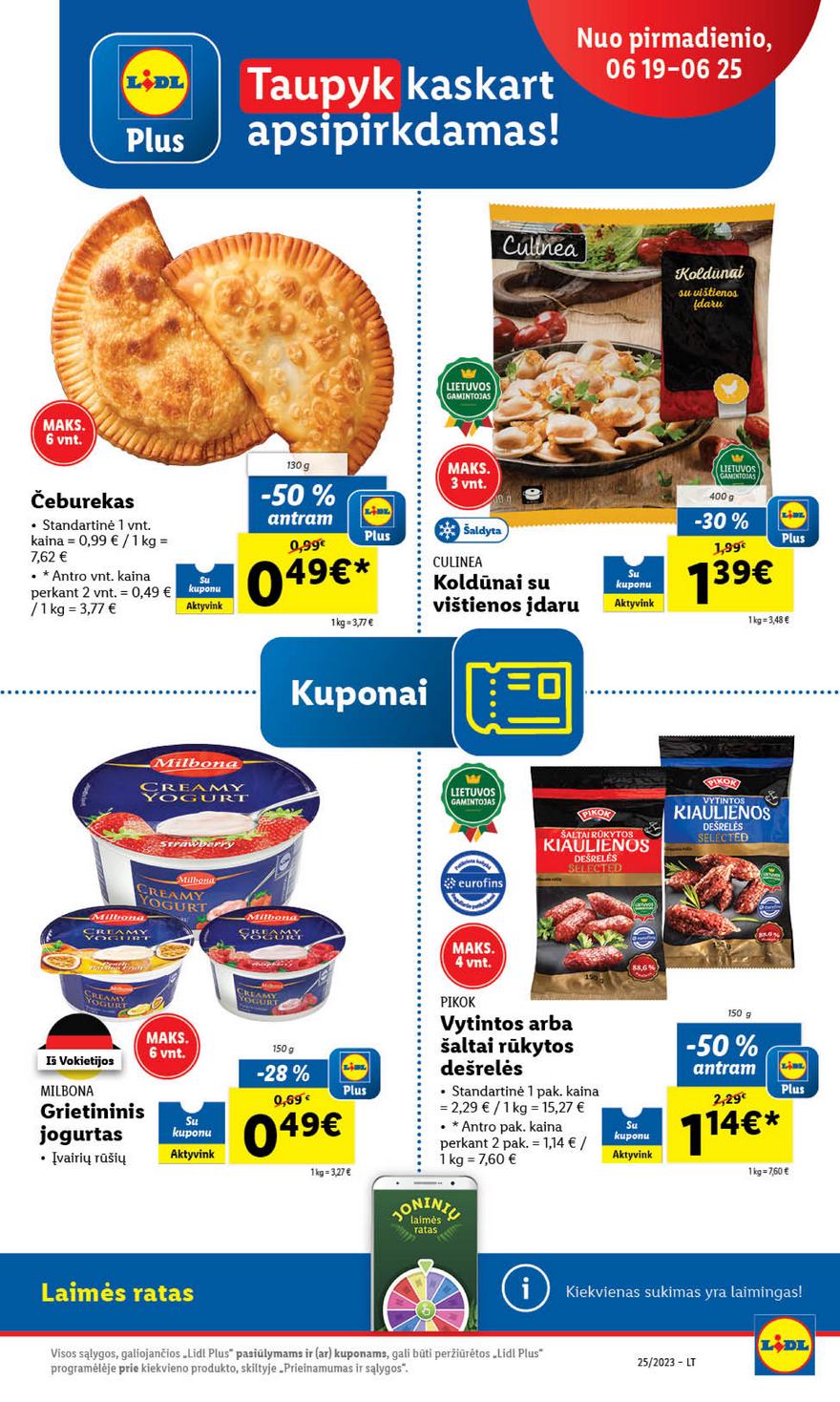 Lidl pasiūlymai akcijos nuo 
  2023-06-19 iki 
  2023-06-25 | Leidinukas.lt puslapis 22