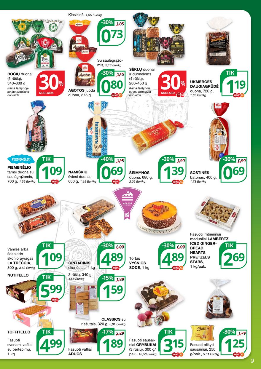 Norfos kaininis leidinys akcijos nuo 
  2022-05-05 iki 
  2022-05-18 | Leidinukas.lt puslapis 9