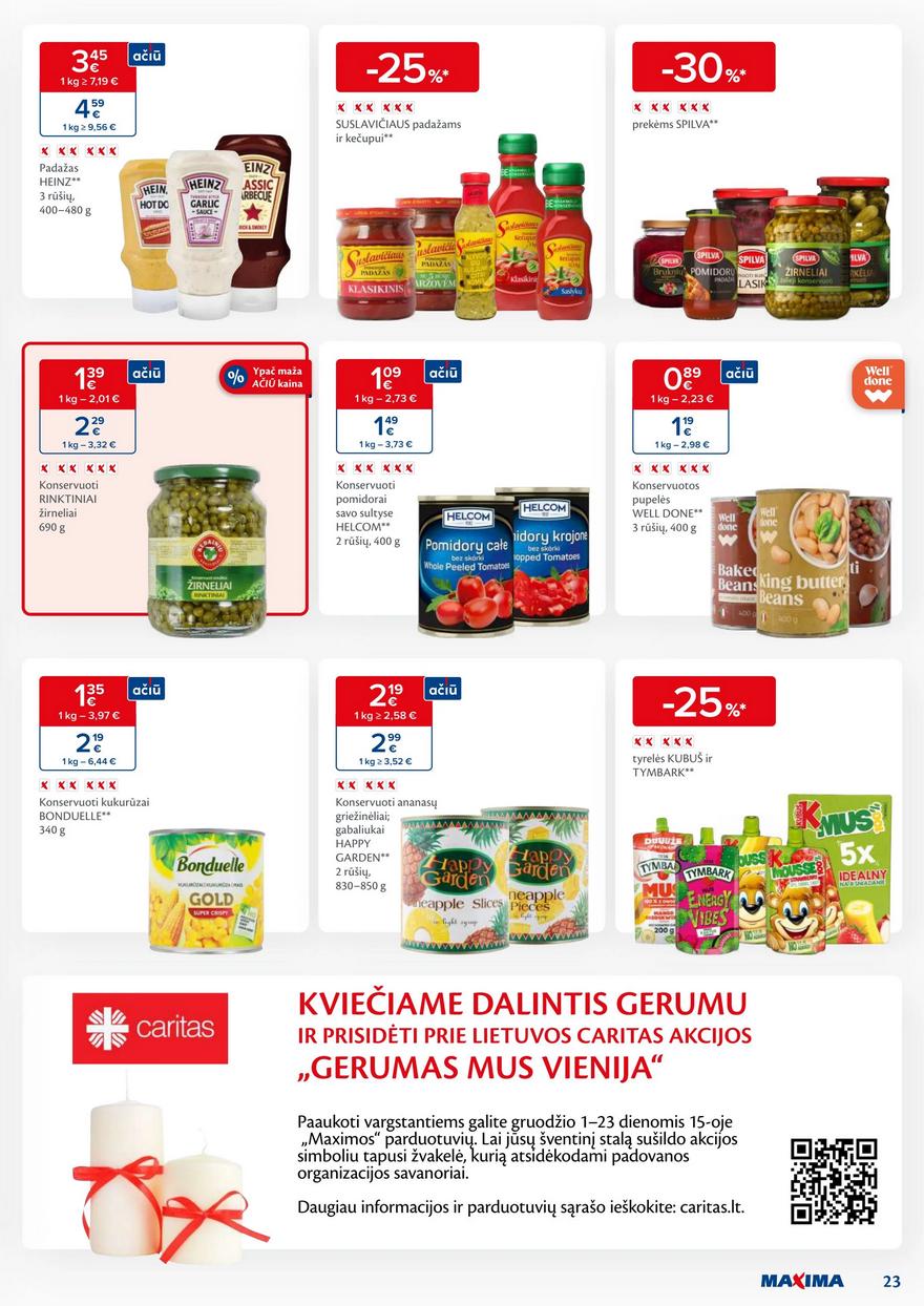 Maxima kaininis leidinys akcijos nuo 
  2023-12-05 iki 
  2023-12-11 | Leidinukas.lt puslapis 23