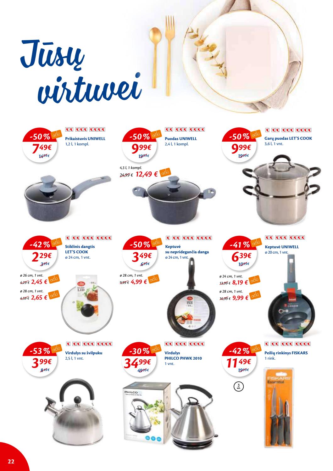 Maxima kaininis leidinys akcijos nuo 
  2021-01-19 iki 
  2021-01-25 | Leidinukas.lt puslapis 22