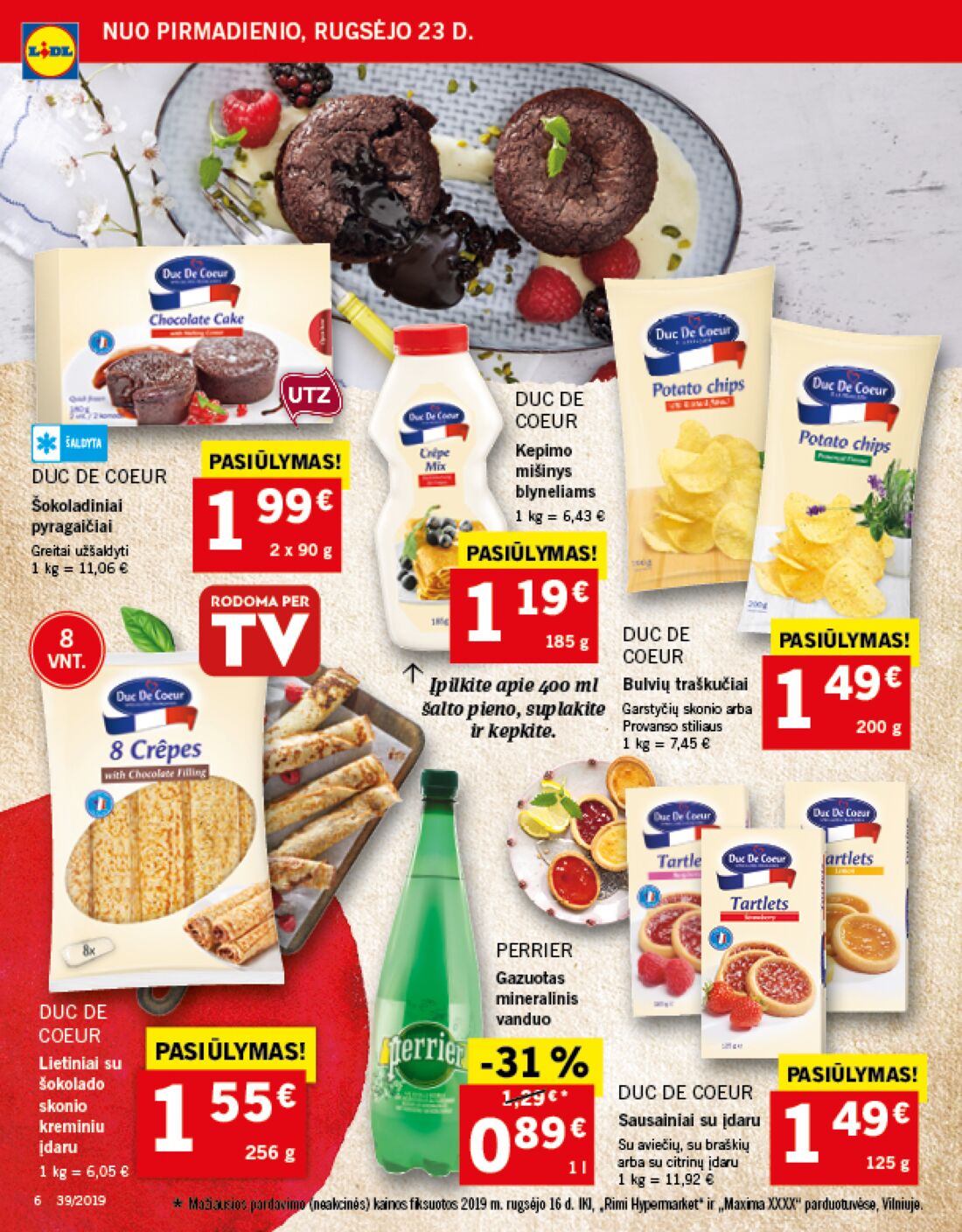 Lidl savaitinis leidinys akcijos nuo 
  2019-09-23 iki 
  2019-09-29 | Leidinukas.lt puslapis 6
